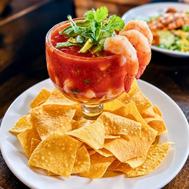 Mexican Shrimp Cocktail.