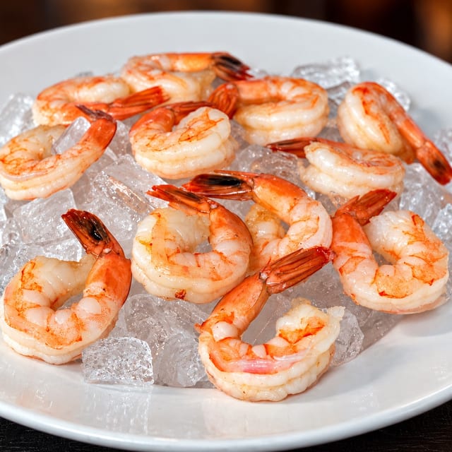 Chilled Shrimp.