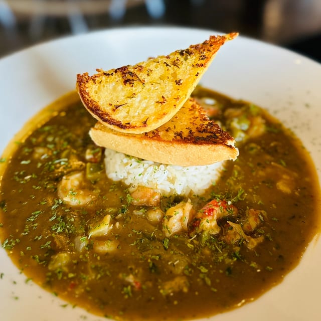 Crawfish 'n Shrimp Etouffee.