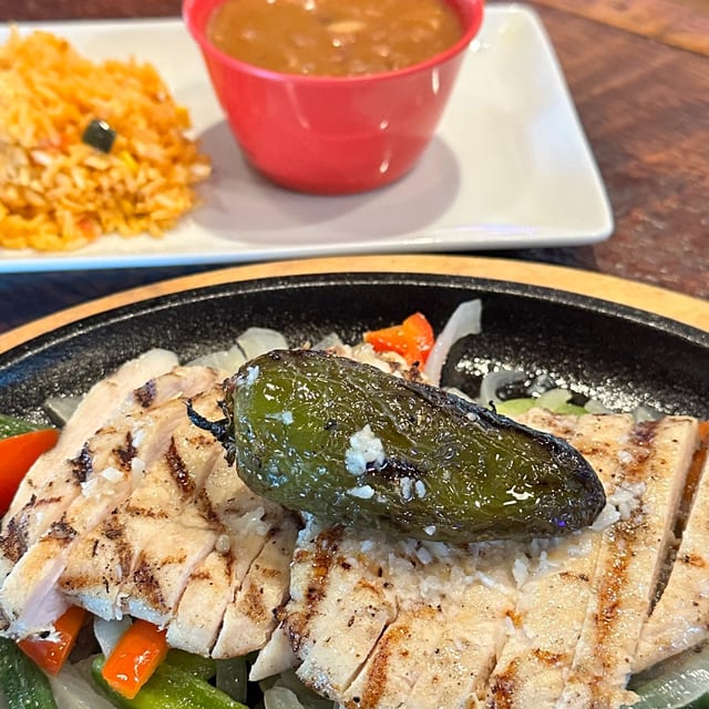 Fajitas for 1.