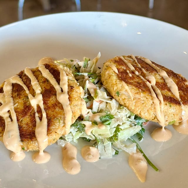 Crab Cake Dinner.