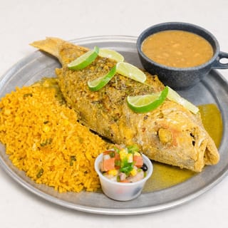 Whole Fried Red Snapper