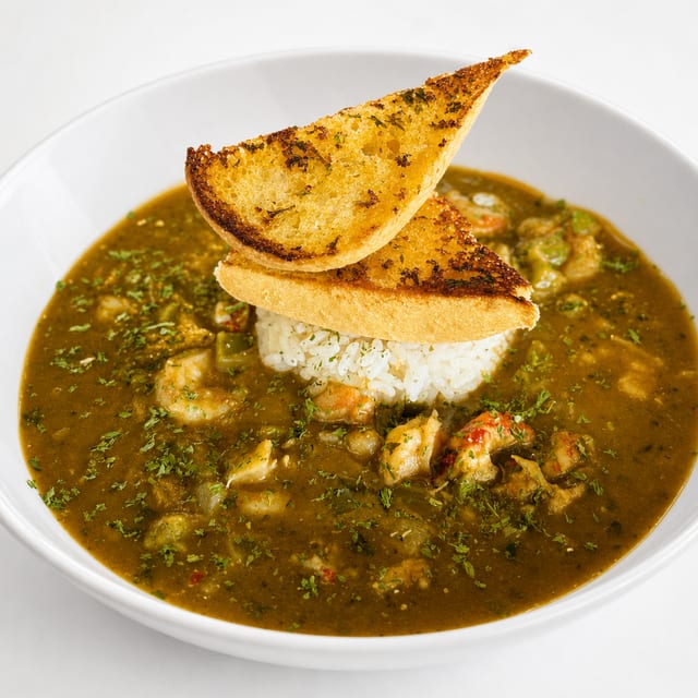 Crawfish 'n Shrimp Etouffee.