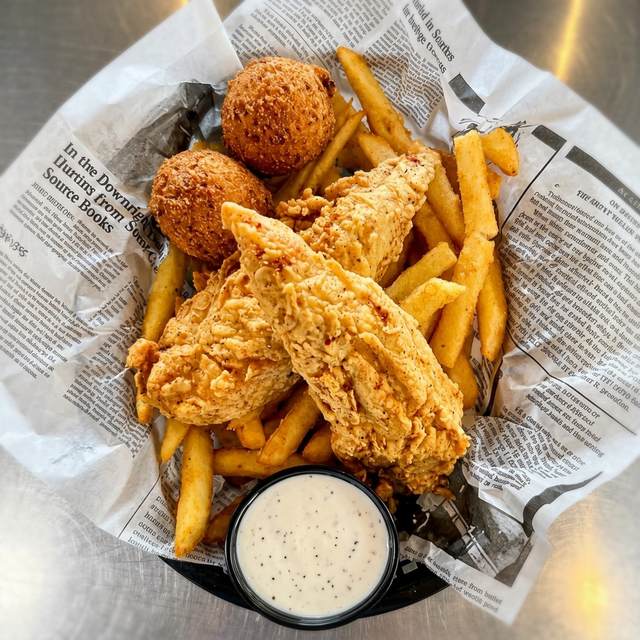 Chicken Tender Basket.