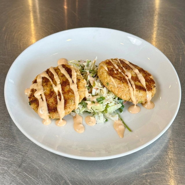 Crab Cake Dinner.
