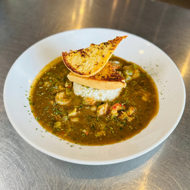 Crawfish 'n Shrimp Etouffee.